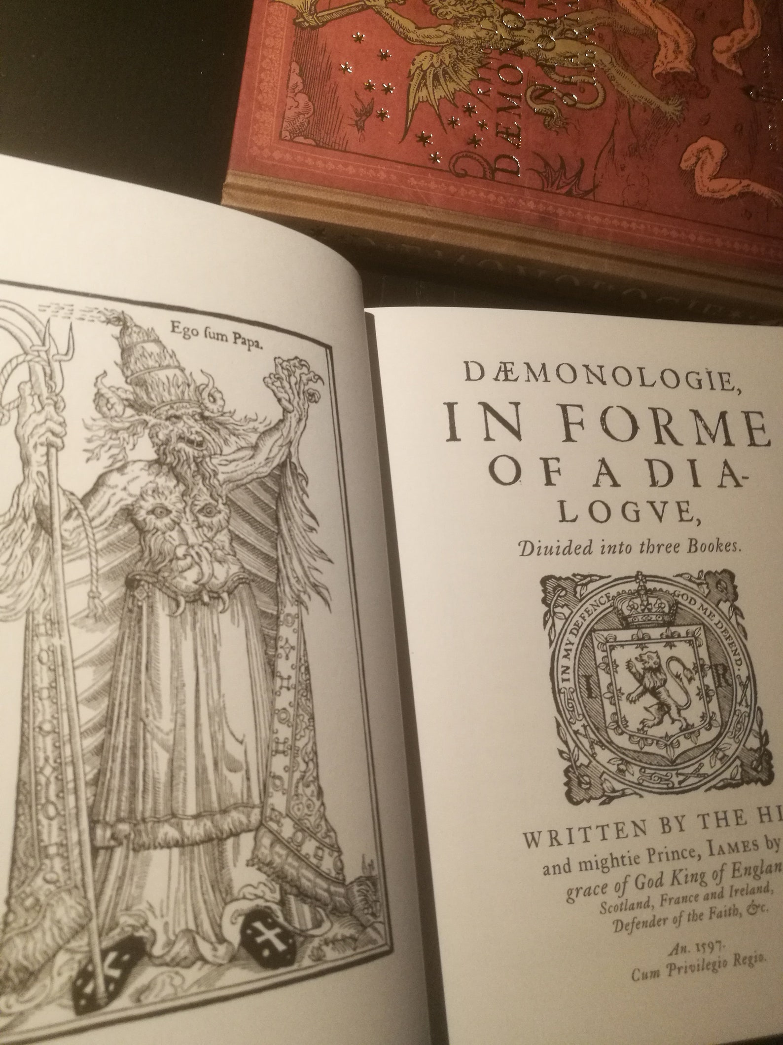 Daemonologie By King James Rare Occult Book Hand numbered Etsy