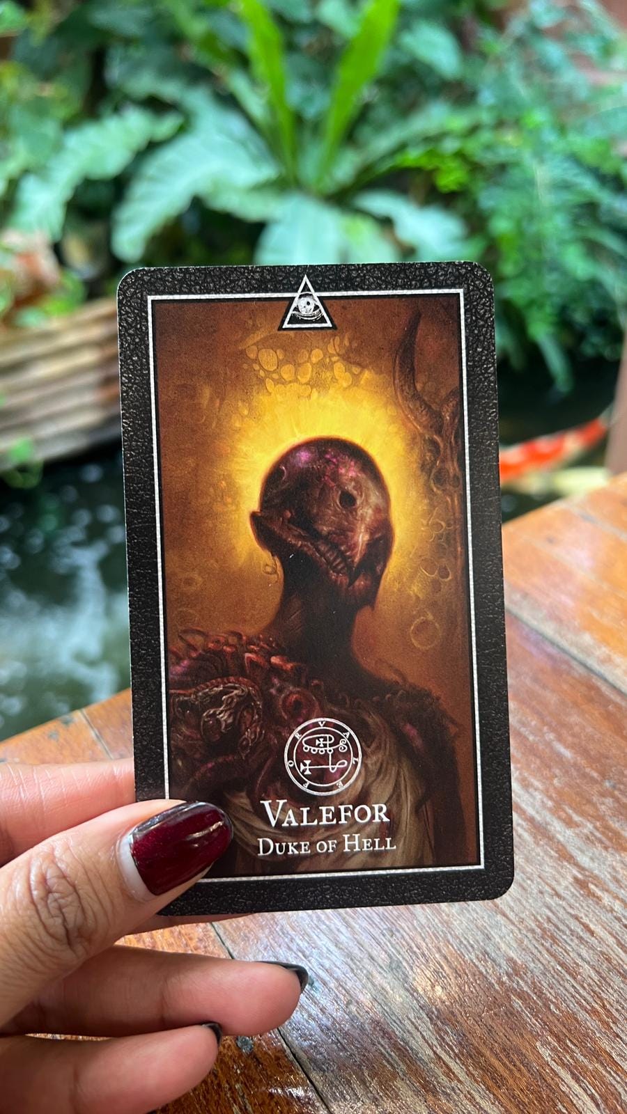 Ars Goetia Demon Tarot Deck Luxury Edition, Summoning Guidebook and ...