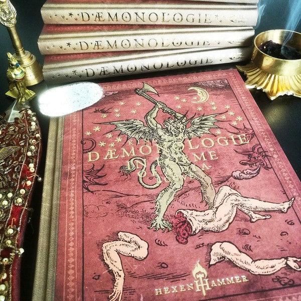 Daemonologie von King James Occult Witchcraft Grimoire Collector's Edition Book