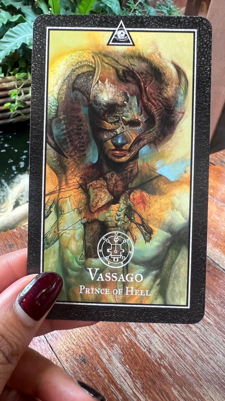 Ars Goetia Demon Tarot Deck Luxury Edition, Summoning Guidebook and ...