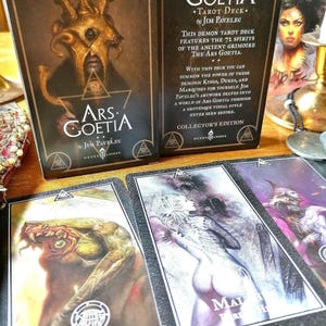 Ars Goetia Tarot Deck Collector’s 1st Edition Karty okultystycznej magii