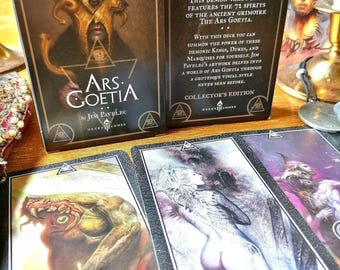 Ars Goetia Tarot Deck Collector’s 1st Edition Karty okultystycznej magii