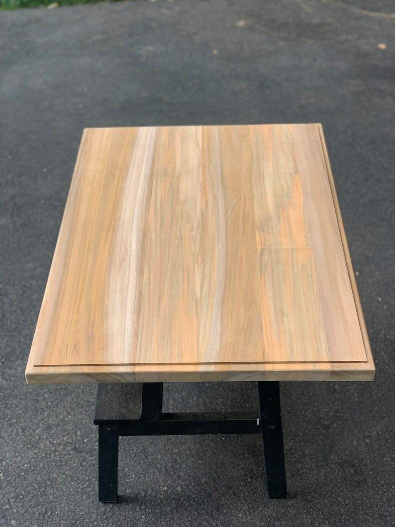 Custom Made to Order Table Tops. Teak, Walnut, Oak, Maple Etc.. or