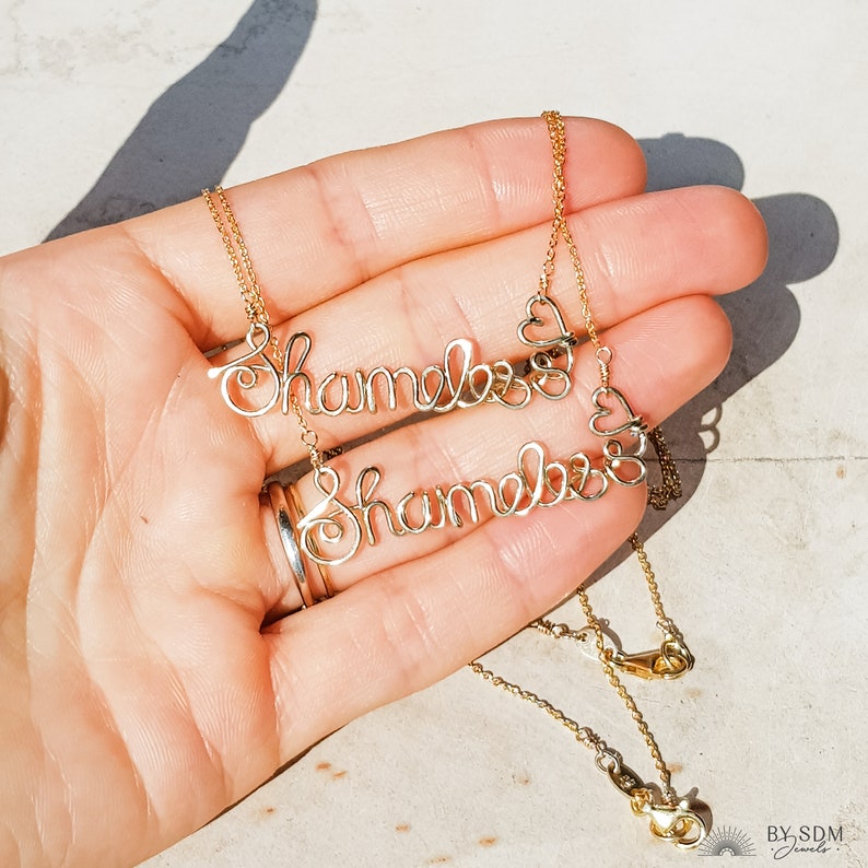 Cursive Name Necklace Gift for Preteen Girls 10th Birthday | Etsy
