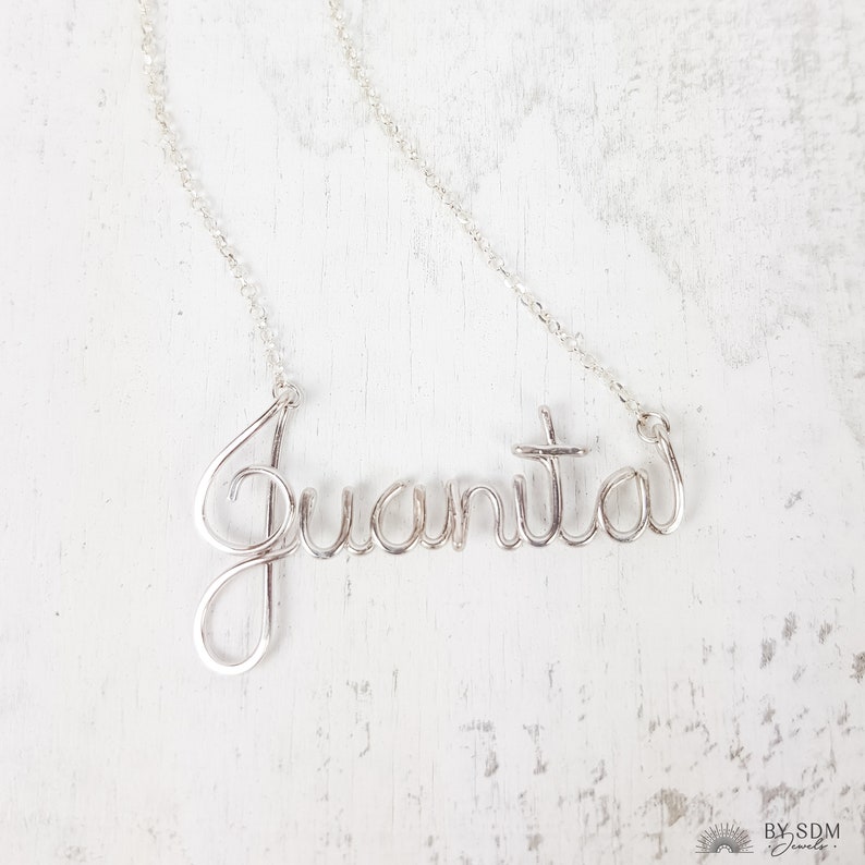 Cursive Name Necklace Gift for Preteen Girls 10th Birthday | Etsy