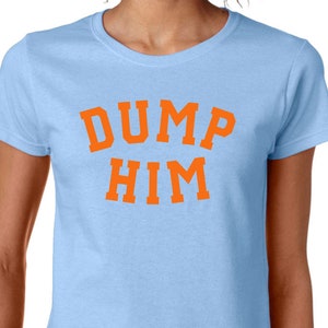 Dump Him Shirt, Britney t-shirt, Halloween costume women, funny meme graphic tee, cute retro 90s top