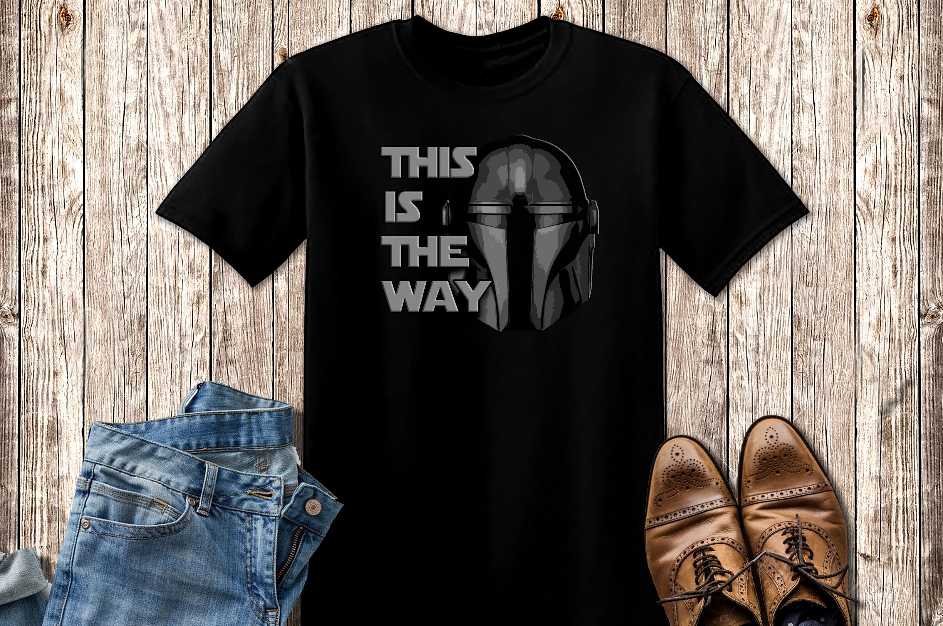 Discover Mandalorian Shirt, This is the Way T-shirt, Mandalorian T-Shirt