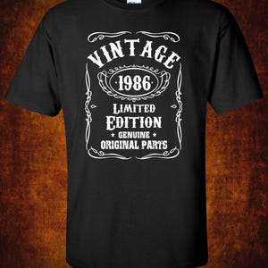 40th BIRTHDAY Gift ,old man Turning 40 - 40 Years Old - 1986 -Tee -for son- T-Shirt - Gift for Him - Funny Limited Edition