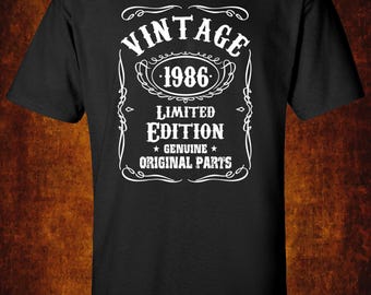 40th BIRTHDAY Gift ,old man Turning 40 - 40 Years Old - 1986 -Tee -for son- T-Shirt - Gift for Him - Funny Limited Edition
