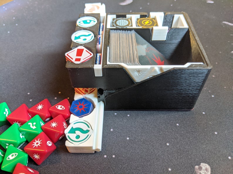 Minimalist Damage Deck Dice and Token Organizer for XWing Etsy