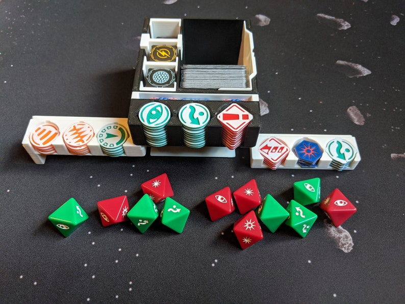 Minimalist Damage Deck Dice and Token Organizer for XWing Etsy