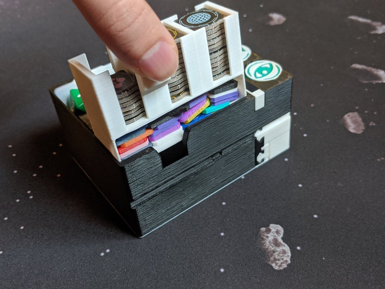 Minimalist Damage Deck Dice and Token Organizer for XWing Etsy