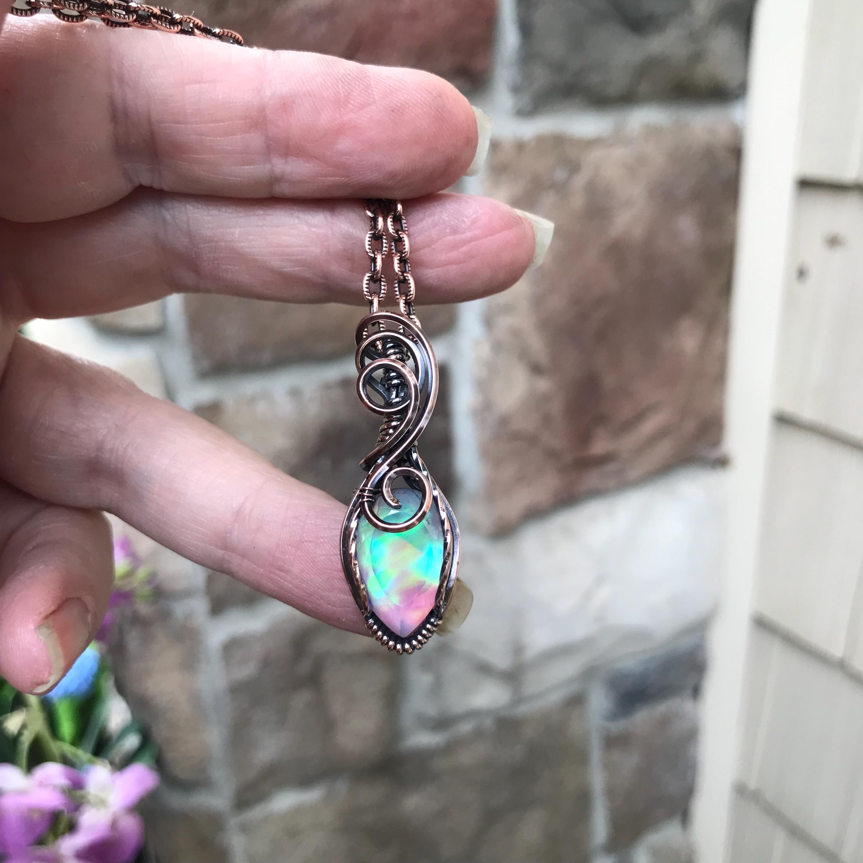 Copper opal green - Etsy 日本