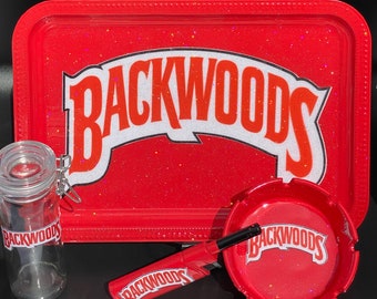 Backwoods Rolling Tray Set