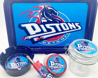 Detroit Pistons Rolling Tray Set