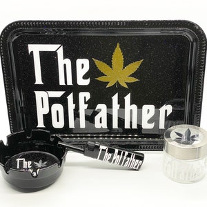The Potfather Rolling Tray Set