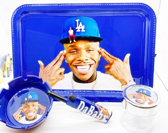 DaBaby Rolling Tray Set