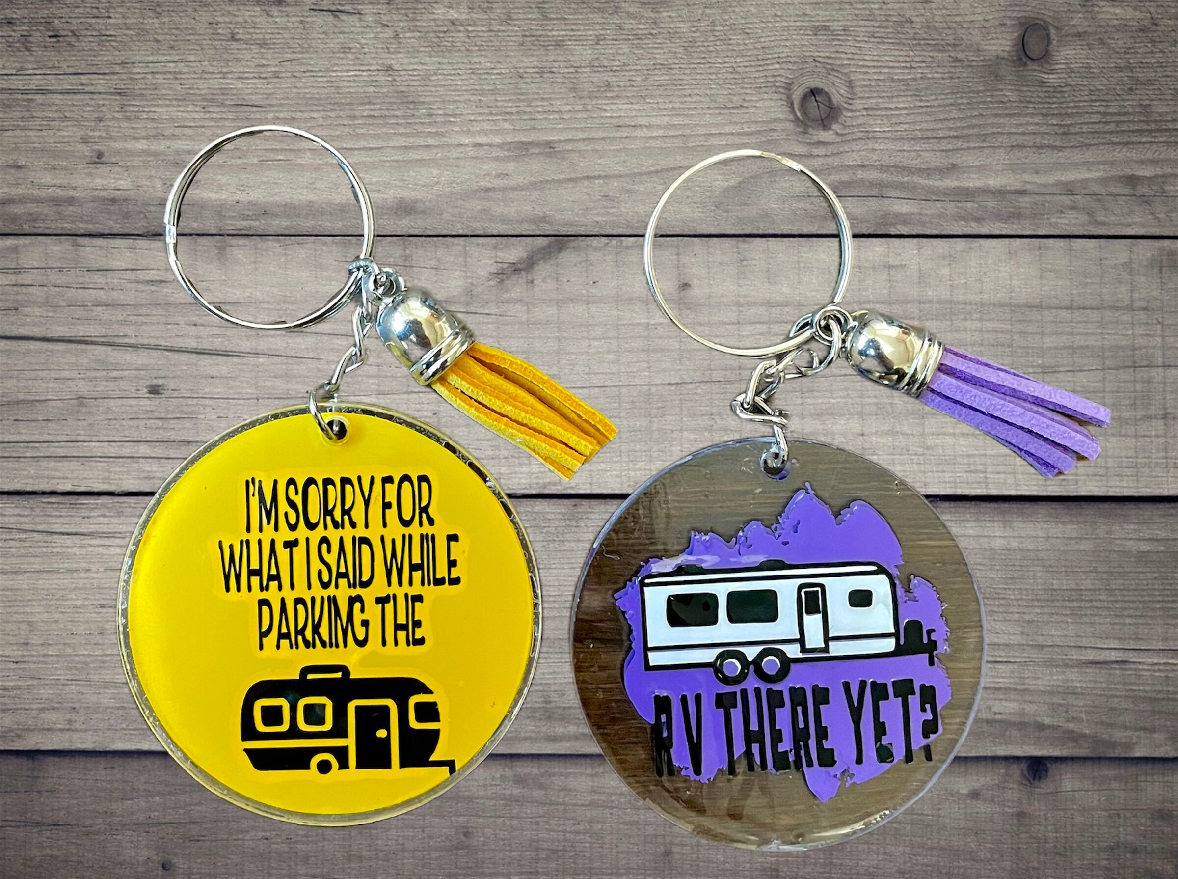 Camper keychain/trailer key chain/RV keychain/custom key Etsy