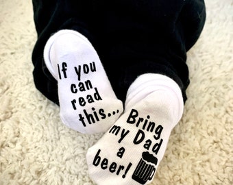 Bring My Dad a Beer Beer Gifts for Dad If You Can Read This - Etsy