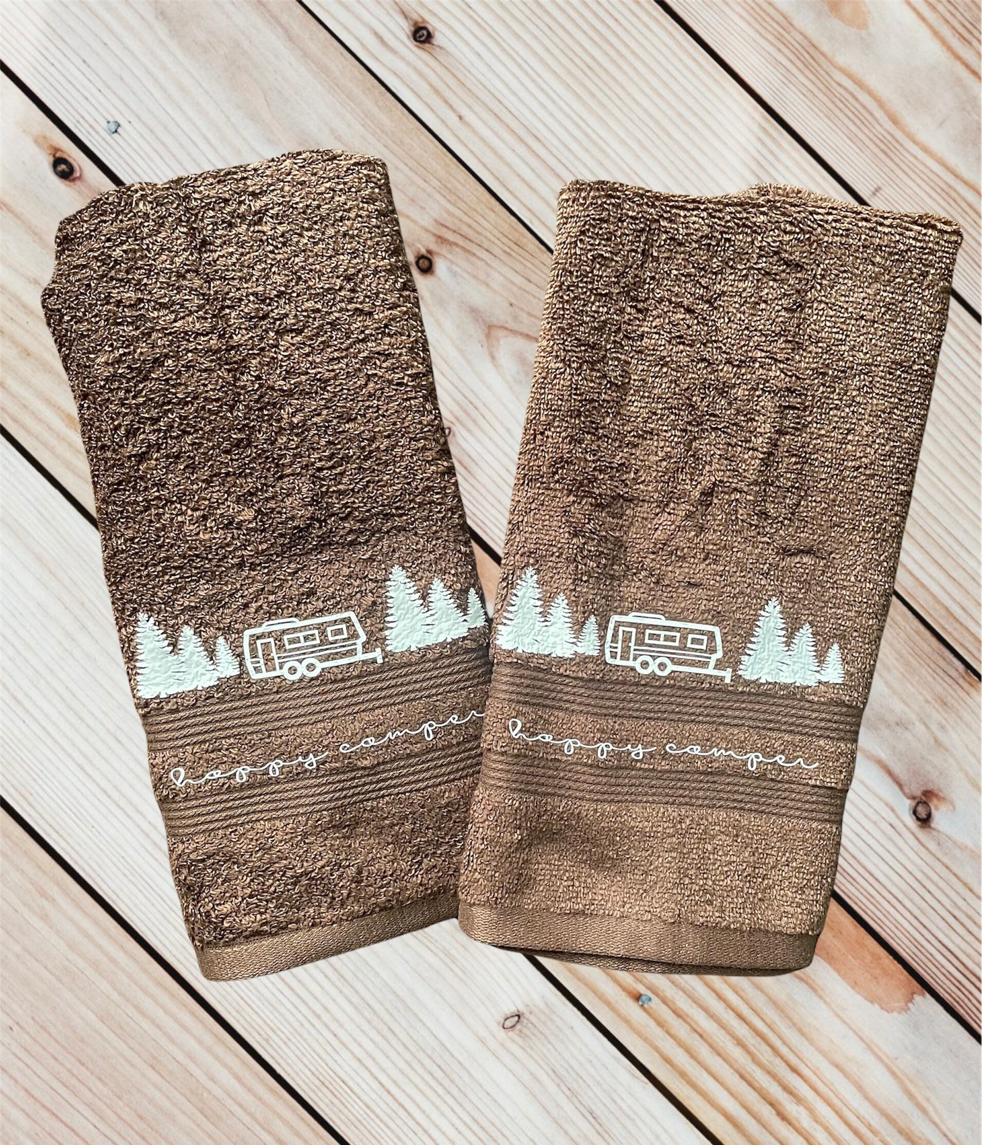 RV Camping Bath Towel Set/rv Camping Decor/travel Trailer Etsy