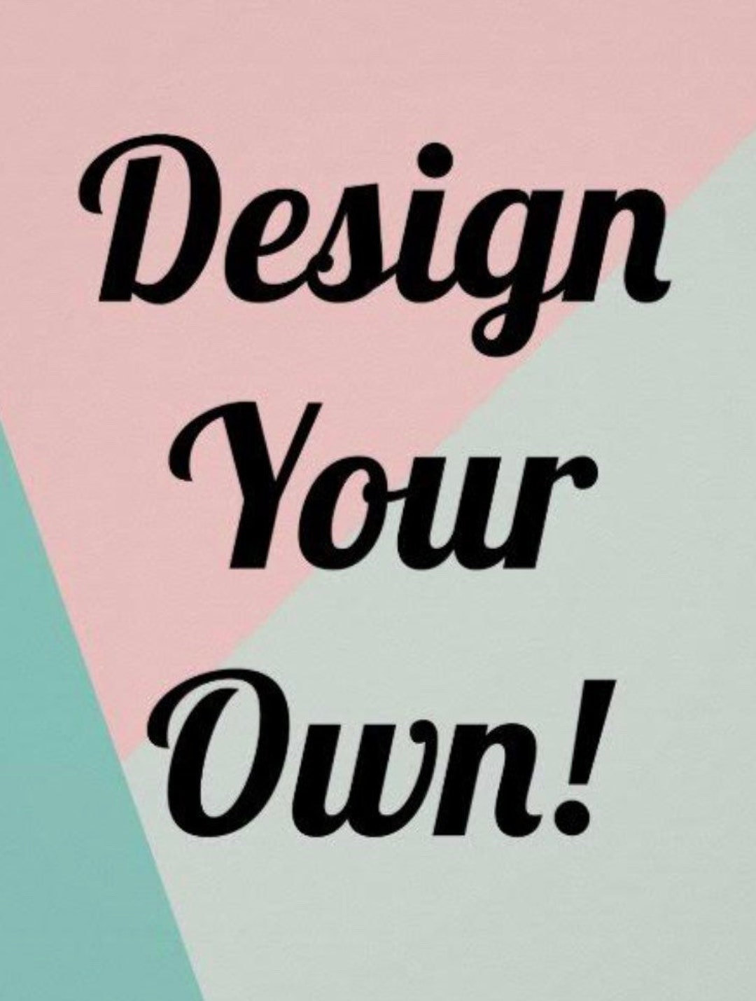 Design Your Own Decals/vinyl Decal/iron on Decals/custom Etsy