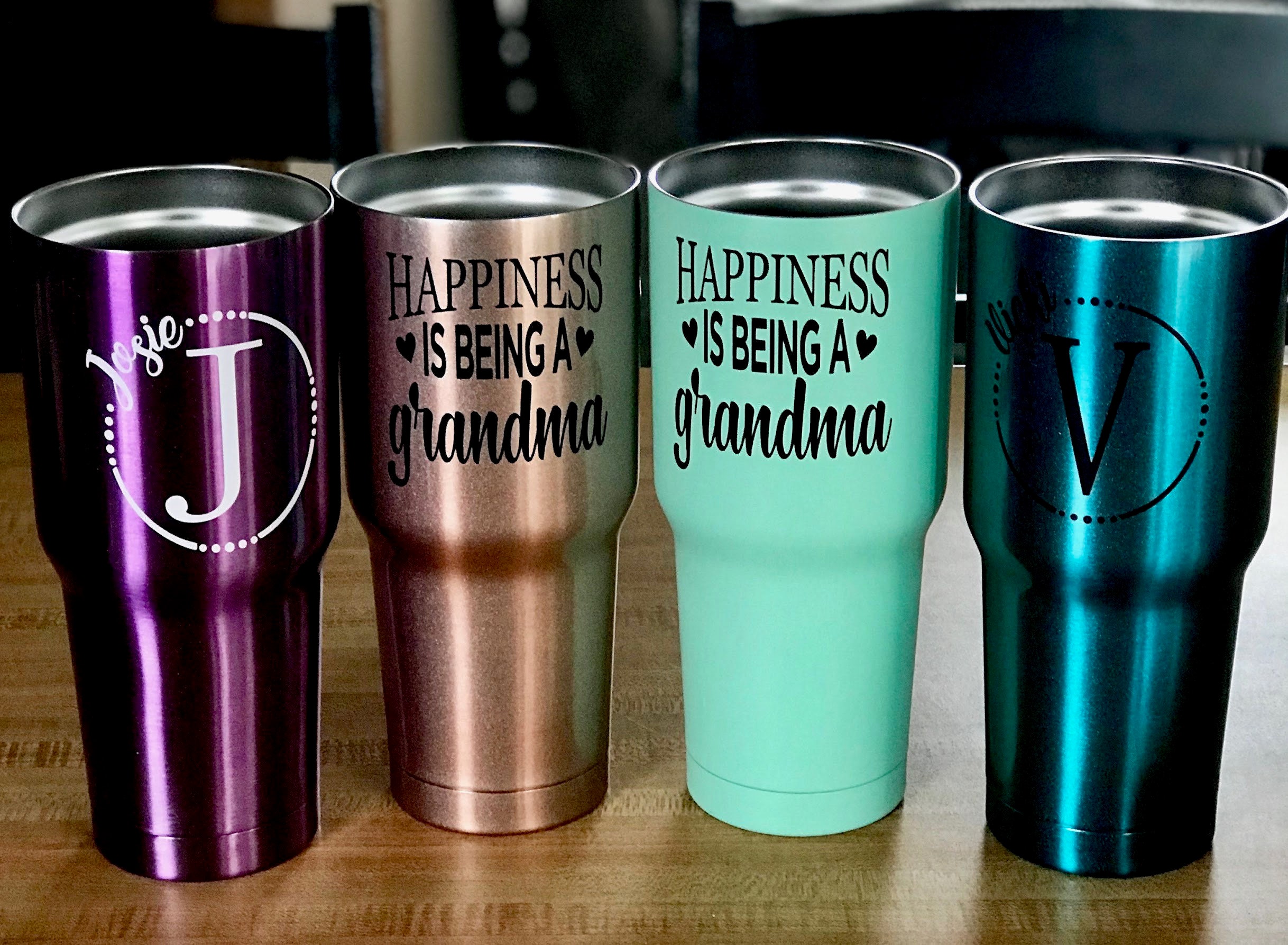 Tumbler/mug/glass/cup decals/ kids/mom Etsy