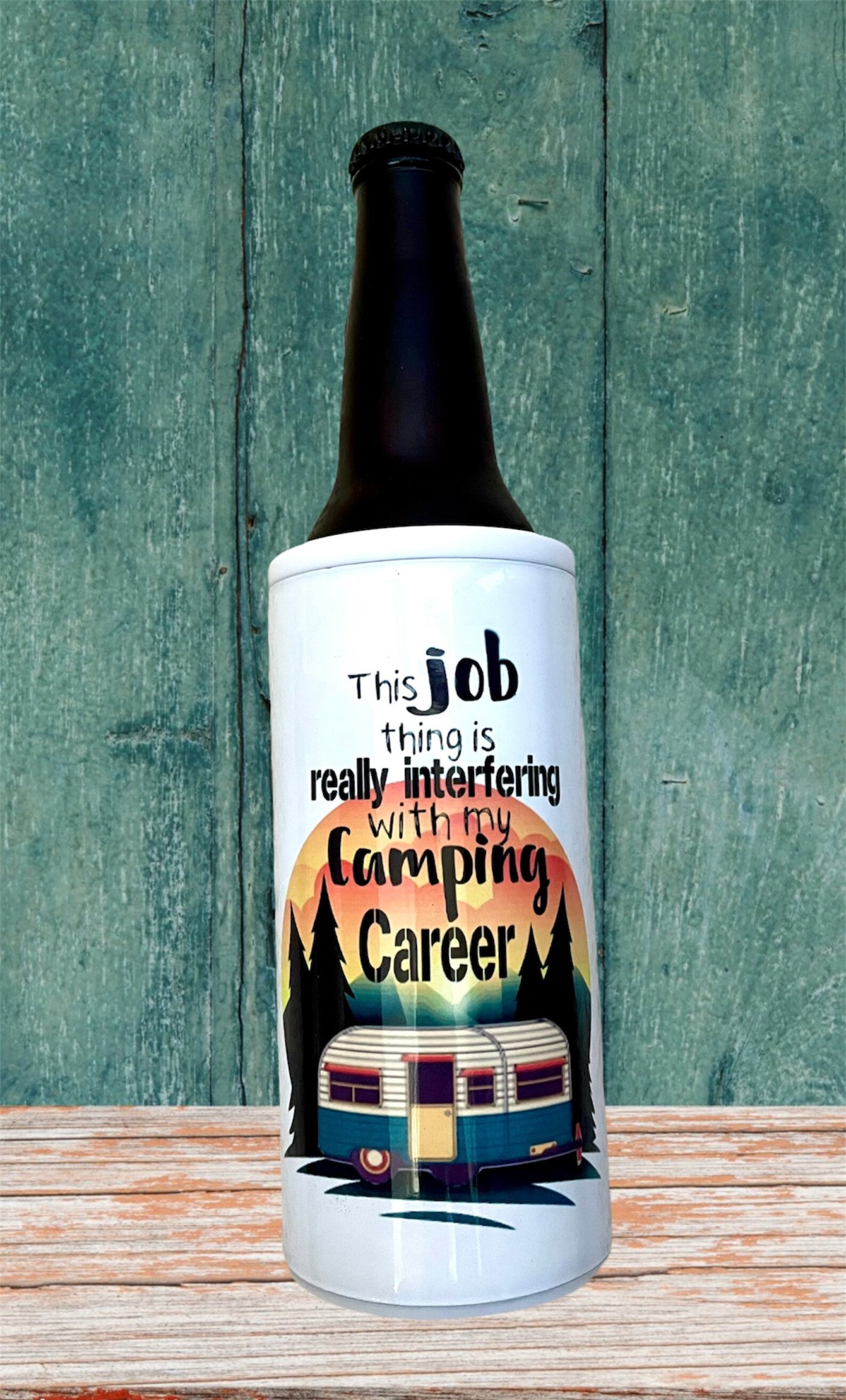 Camping Koozie/camping Career/camping Dad/mens Camping Etsy