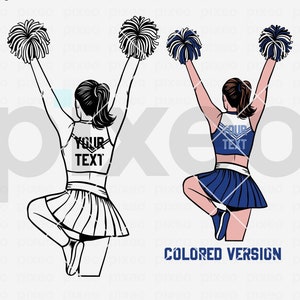 Cheerleader Svg, Cheer Mom Svg, Cheerleading Svg, Cheerleader Name Svg, Cheer Dance Svg, Cheerleader Shirt, Cheer Clipart, Cheerleader Team