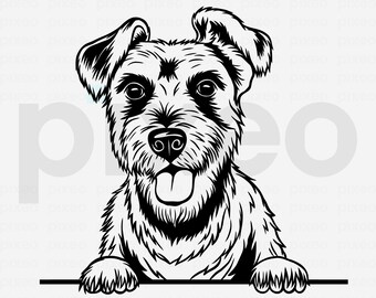 Schnauzer SVG Clipart: Dog Lover Cut File (Digital Download)