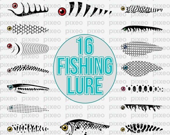 Download Fishing Lure Tumbler Svg Etsy
