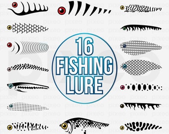 Download Fishing Lure Svg Etsy