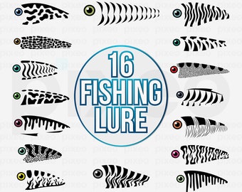 Download Fishing Lure Tumbler Svg Etsy