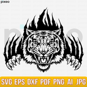 Tiger Claws Scratch Svg, Tiger Svg, Tiger Claw Mark Svg, Tiger Claw Svg, Tiger Head Svg, Tiger Face Svg, Tiger Cut file, Tiger Shirt Svg Png
