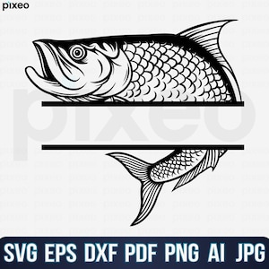 Tarpon Fishing Name Svg, Fishing Svg, Tarpon Fish Svg, Tarpon Clipart, Tarpon Vector, Tarpon Cricut, Tarpon Cut file, Tarpon Shirt Svg Png