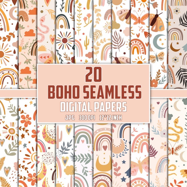Boho Pattern Svg - Etsy