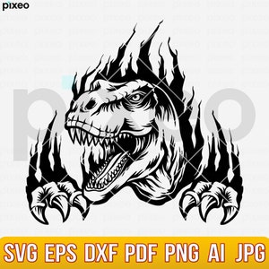 T rex Svg, T Rex Scratch Svg, Dinosaur Svg, Tyrannosaurus Rex Svg, T rex Clipart, T rex Cut file, T rex Cricut, T ex Shirt, Dino Scratch Svg
