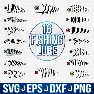 Fishing Lure Bundle SVG, Fish Lure SVG, Fishing Lure Tumbler Svg, Lure SVG, Fishing Lure, Fishing Lure Vector, Fishing Lure Clipart,Png Fish