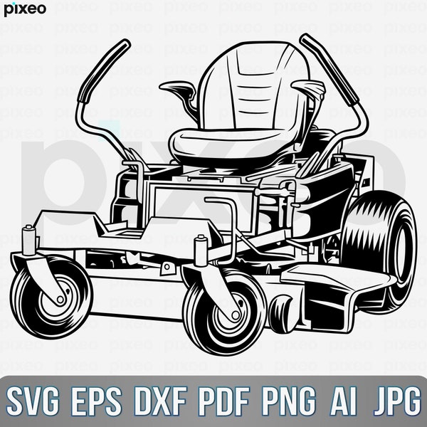 Zero Turn Lawn Mower Svg, Lawn Mower Svg, Landscaping Svg, Lawn Mower Clipart, Lawn Mower Svg, Lawn Mower Shirt, Gardener Svg Lawn Mower Png