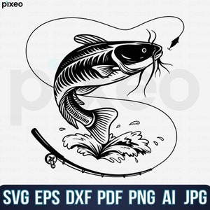 Funny Catfish Cartoon Vector Images (over 130)