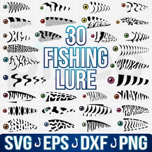 Download Fishing Lure Svg Fishing Lure Pattern Svg Fishing Lure Etsy