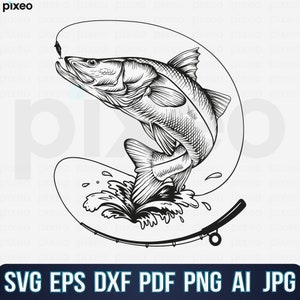 Snook Fish Svg 