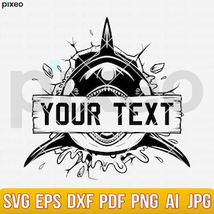 Orca In The Ocean Svg, Orca Svg, Orca Name Svg, Orca Clipart, Orca Jaws Svg, Killer Whale Svg, Orca Shirt, Orca Cricut, Orca Vector Png Dxf