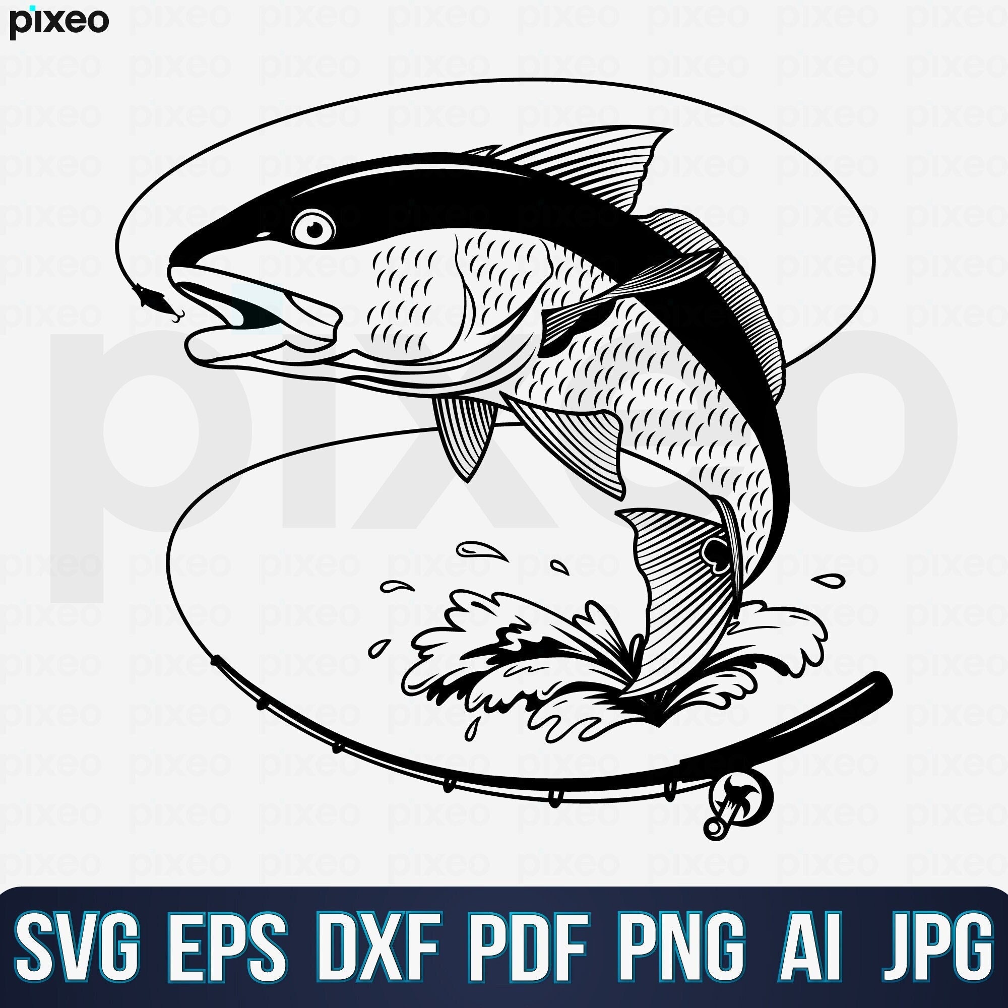 one fish two fish red fish blue fish Svg Dxf Eps Png file – lasoniansvg