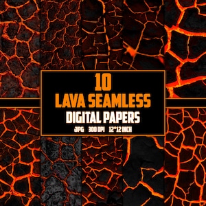 Naadloze lavapatronen, lava digitale papers, lava Svg, lava clipart, lava patronen, afdrukbaar papier, digitale papieren brand, digitale hel papier