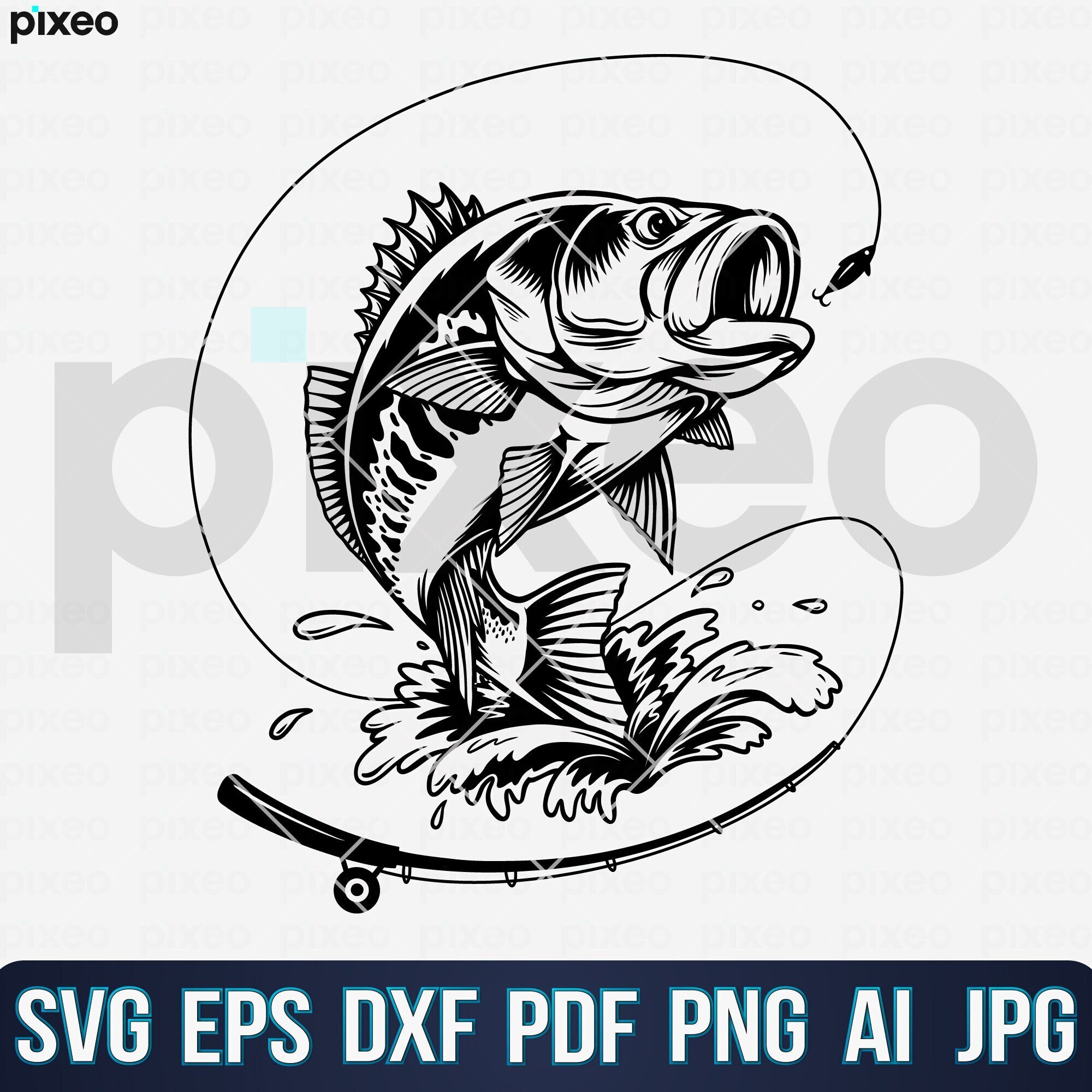 Buy Fishing in Heaven Svg Online In India -  India