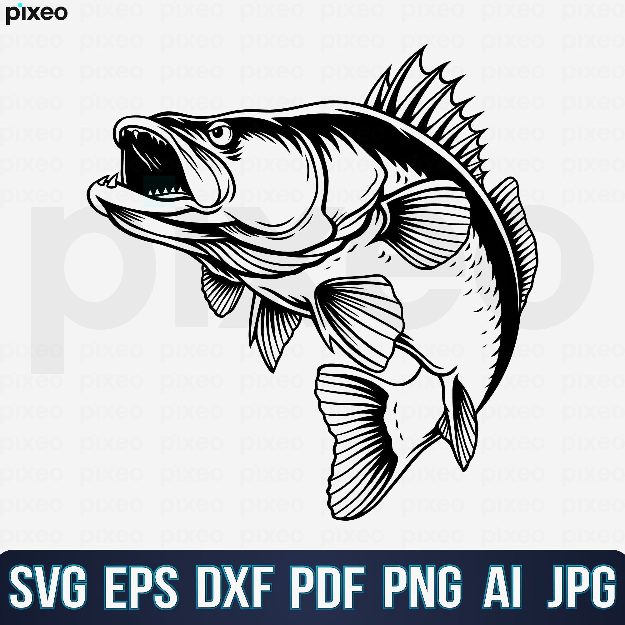 Walleye Fish Clip Art