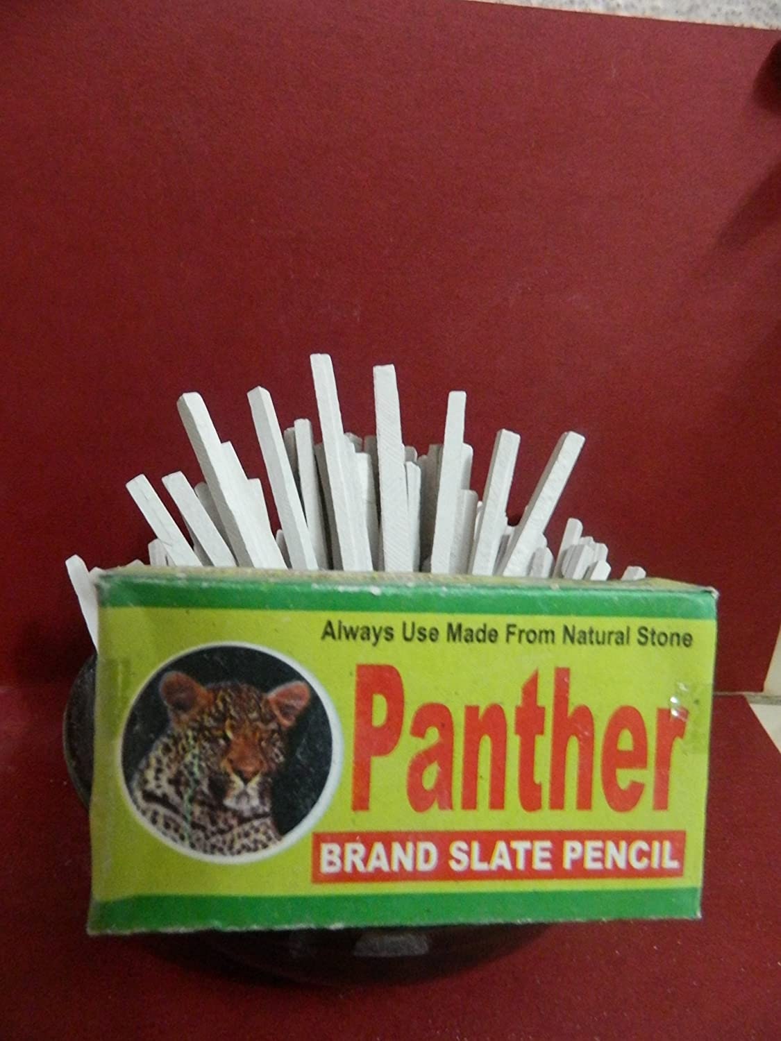 Thin Slate Pencils - India - edible clay