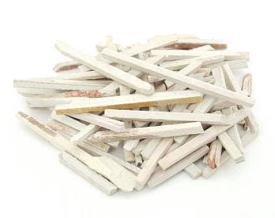 (PACK OF 25 BOXES) Natural limestone slate pencils pack of 2 kg mix tukda  pencils very earthy and crunchy slate pencil