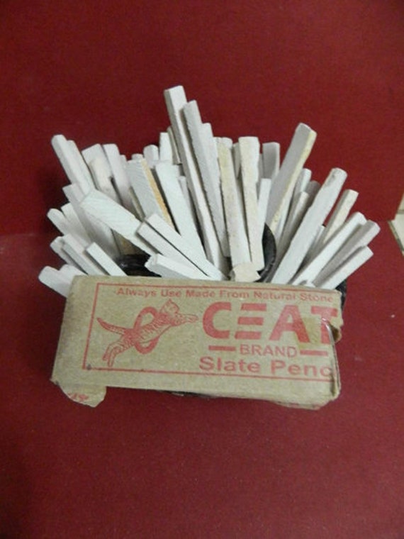 Edible White Slate Pencils