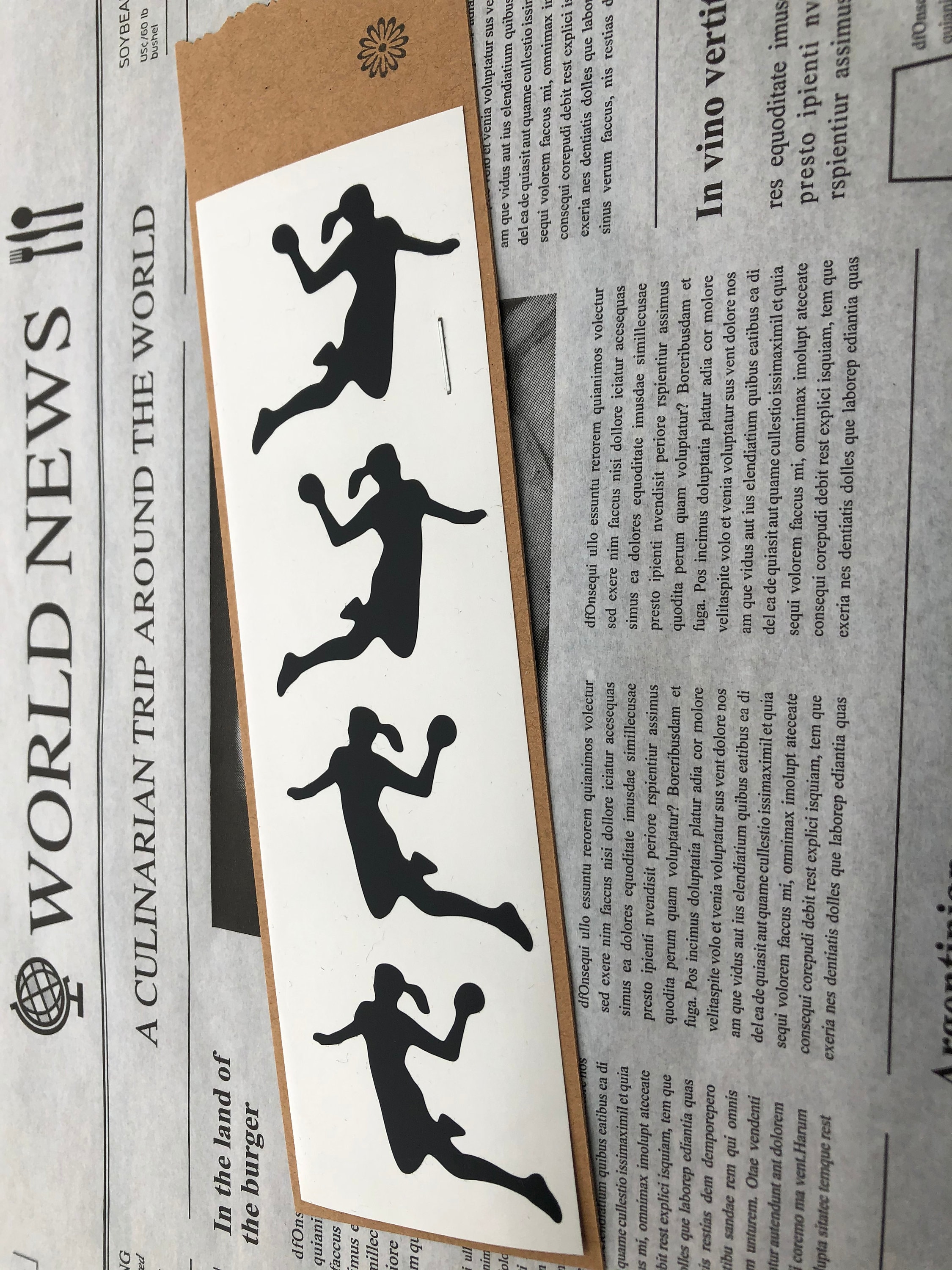 Rakelfix Handballerin Aufkleber 20cm - Handball Hobby Auto Aufkleber Made In Germany